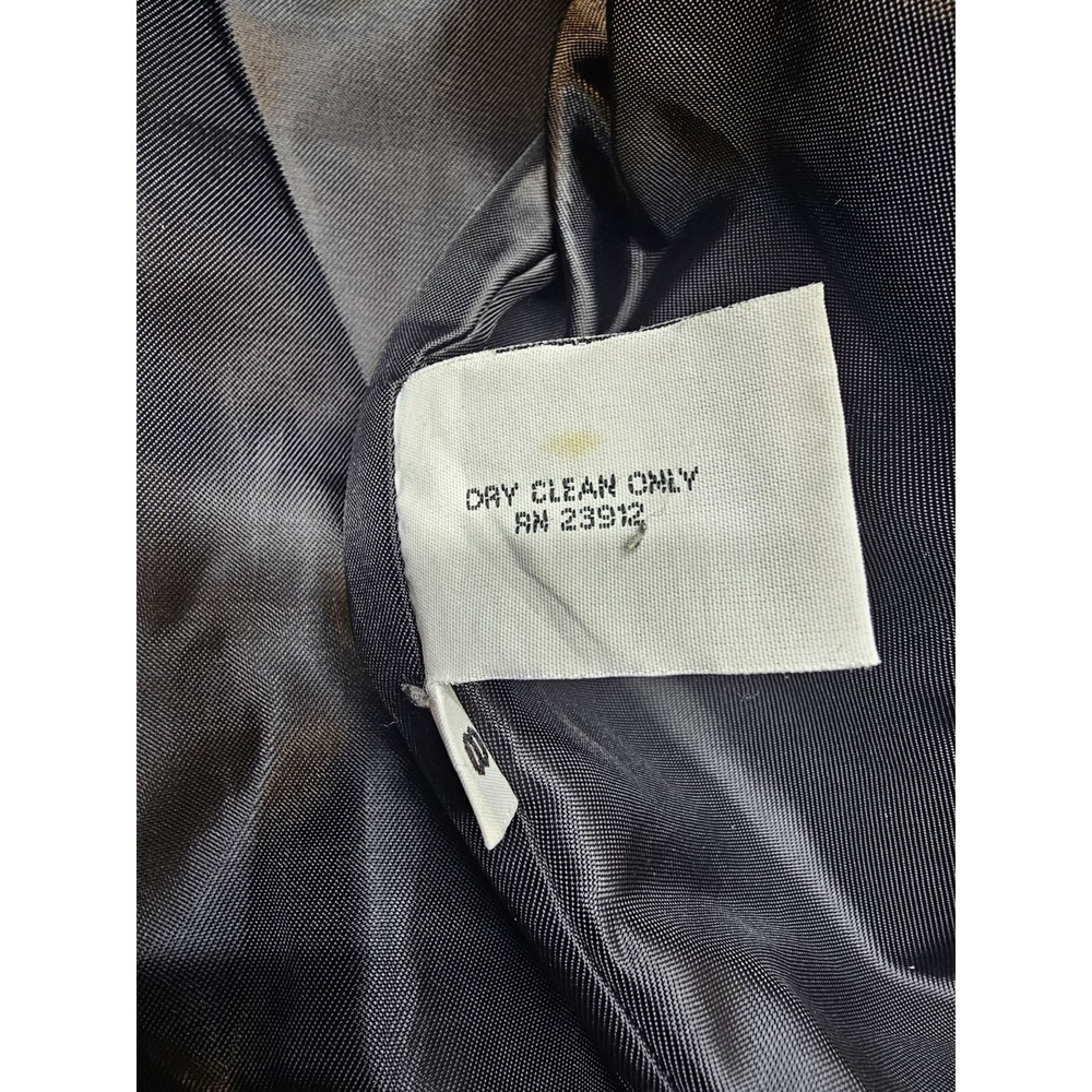Forrani Forecaster Women's 100% Pure Wool Double Breasted Pea Coat Size 8 Black - Picture 4 of 10